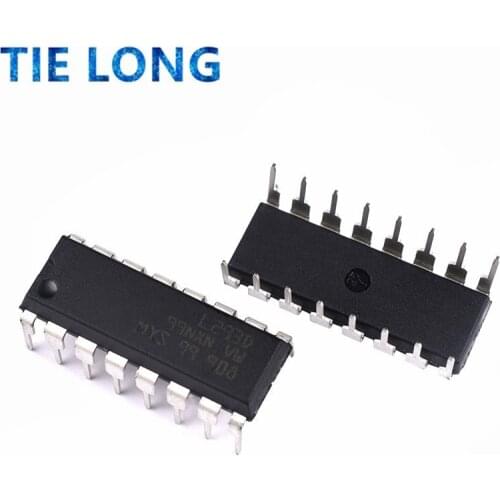 5PCS L293 L293D DIP DIP16 DIP-16 IC Motor Driver Drive Chip PAR PusH Pull 4 Four Channel Module IC Chips