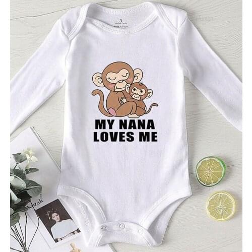 Kids Summer Clothes Printing Mom Love Me Clothing for Baby Born Jumpsuit Kids Winter Toddler Romper Newborn Girl Outfit