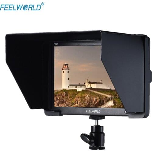 FEELWORLD T7 7" 1920 * 1200 IPS On-camera Monitor 4K HD Input Output Aluminum Alloy Frame for Canon Nikon Sony DSLR