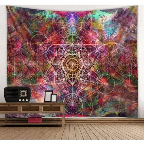 Mandala tapestry hippie tapestry bohemian style decorative tapestry bedroom dormitory decorative tapestries