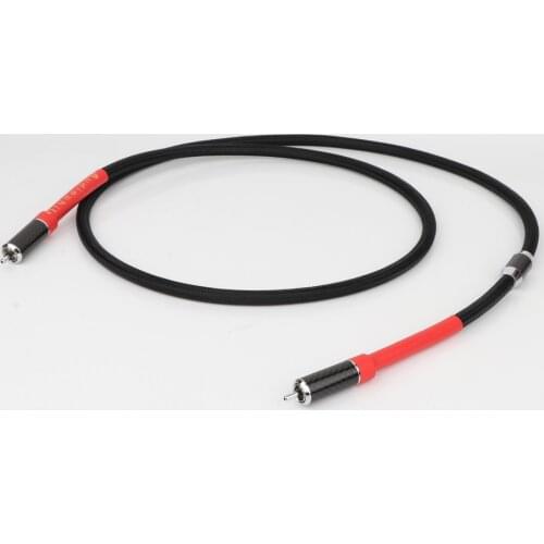 PCS Hi-end OFC silver plated RCA Digital Coaxial Audio cable with RCA plug connector cable digital audio cable rca digital cable