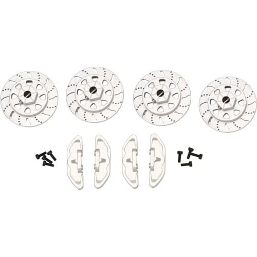 Simulation Brake Disc Coupler Set(4) for Axial RBX10 Ryfit Axial AXI232045 1/10 Simulation Climbing Car