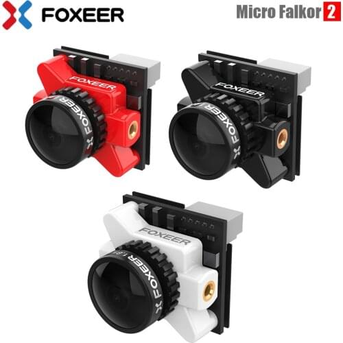 Foxeer Falkor Micro 2 1200TVL FPV Camera 1.8mm Lens OSD All-weather Camera Support Remote Control PAL/NTSC Switchable Camera