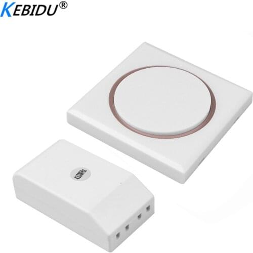 Kebidu AC 80V-240V 1 CH Switch + 86 Type1 Button Panel Remote Control For Lamps Electric Doors Windows Lifter Good Quanliy