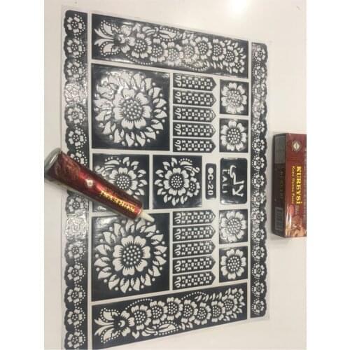 KureyşiKırmızı Indian henna Set wedding bride mariage хна henna
