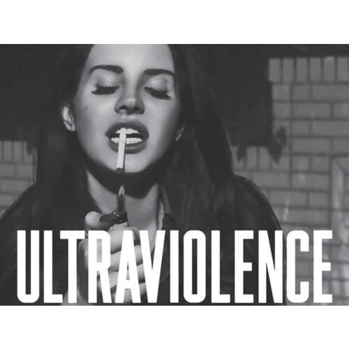 Lana Del Rey Music Star 2 Silk Cloth Poster Art Bedroom Decoration