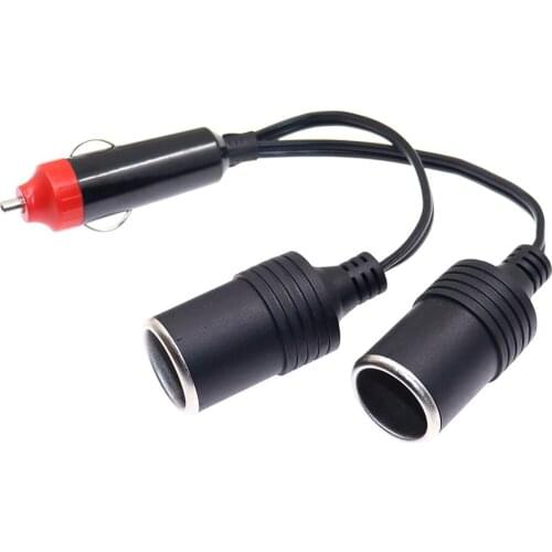 New 2 Ways Triple Car Cigarette Lighter Splitter Female Socket Plug Power Adapter Connector Output 10A