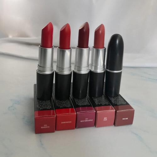 Wholesale 12pcs/lot High Quality Aluminum Tube Matte Lipstick Velvet Teddy Honey Love Kinda Sexy Nude Lipsticks Make Up