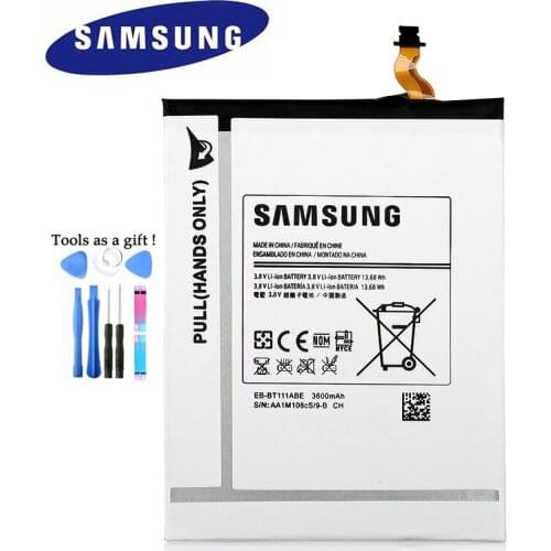 Original Replacement Battery For SAMSUNG T115 T116 SM-T110 SM-T111 EB-BT111ABC EB-BT111ABE EB-BT115ABC EB-BT115ABE 3600mAh