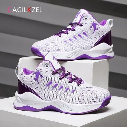 CAGILKZEL 2021 Autumn Children Sneakers Basketball Shoes For Boys Non-slip Kids Sports Shoes Boys Sneakers Outdoor Sneakers Boys