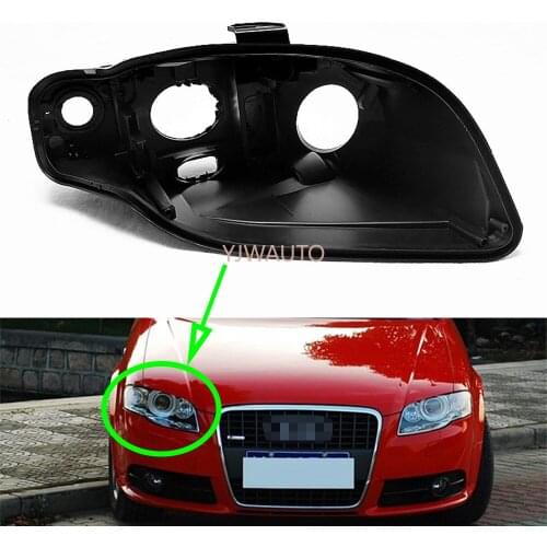 Headlight Base For Audi A4 B7 2006 2007 2008 Headlamp House Car Rear Base Front Auto Headlight Back House
