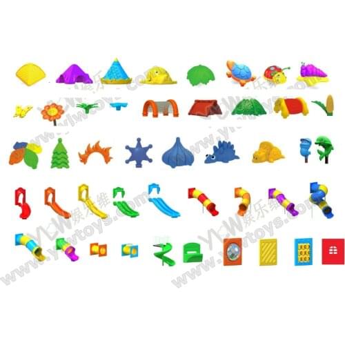 Outdoor playground plastic accessories