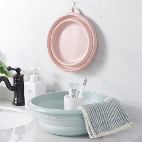 Portable Folding Bucket Foldable Basin Tourism Outdoor Folding Bucket Fishing Camping Car Wash Bucket for Outdoor Cleaning Tools