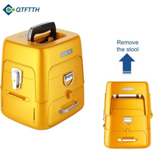 Optical Splicing Machine Fiber Optic Fusion Splicer AI-9 with built-in power meter and VFL