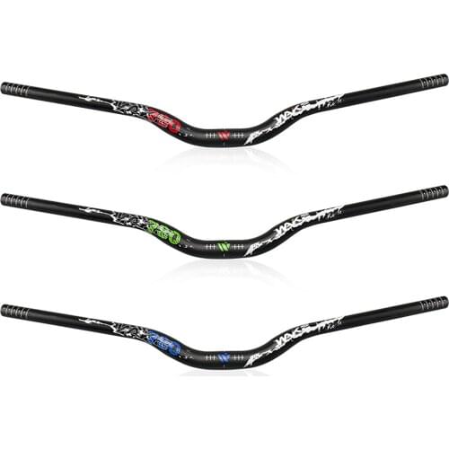 780 x 31.8mm Aluminum Alloy Bicycle Handlebar Aluminum Alloy Bike U-Shaped Handlebar Steering Wheel Mountain Bikes Accessories