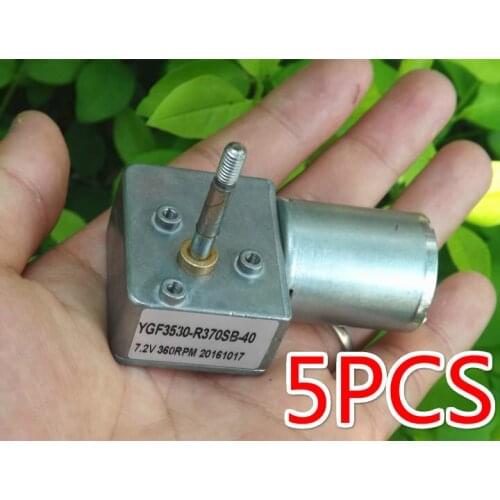 5PCS/LOT 370 gear motor Positive reversal DC3V-8V DC Gear Gear Motor(6.3)