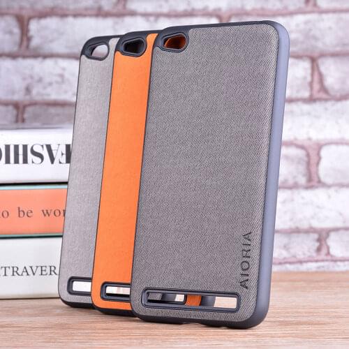 Case for Xiaomi Redmi 5A coque Luxury textile Leather skin soft TPU hard phone cover for Xiaomi Redmi 5A case