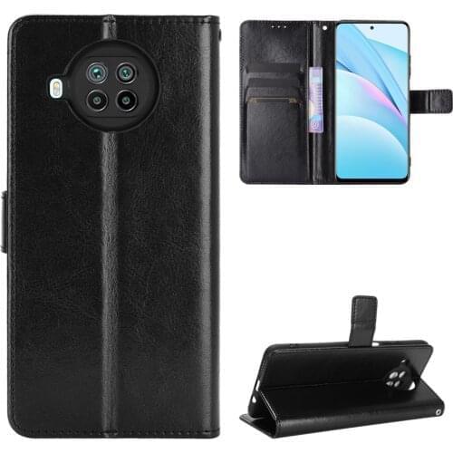 For Xiaomi Mi 10T Lite 5G Case classic Flip Luxury PU Leather Phone Case For Xiaomi Mi 10T Lite 5G Case Cover 6.67"