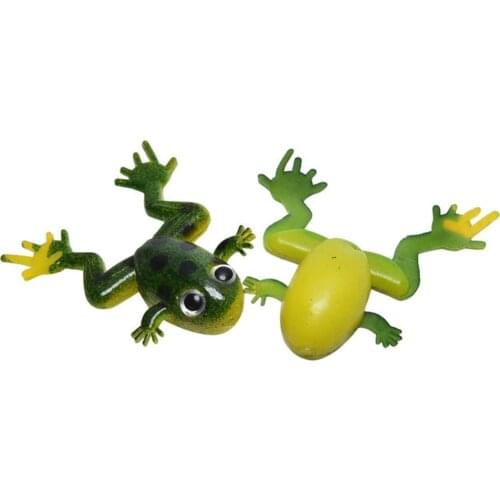 10Pcs/Set 3D Ray Frog Soft Bait Simulation Artificial Fishing Lure Tackle Tool