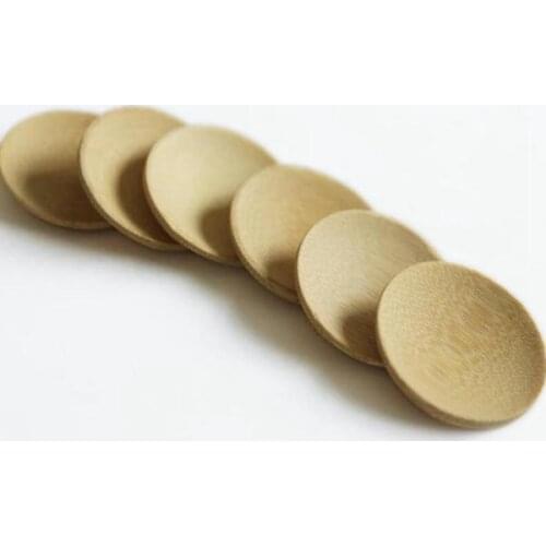 Natural Bamboo Square Round Dish Family Small Fruit Dessert Dish Snack Party Home Food Tray Plate #4906