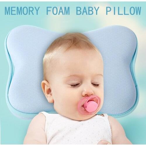 Newborn Head Shaping Pillow Prevent Flat Head Syndrome Baby Special Fabric Breathable Pillow Sleeping Memory Cotton Pillow Gift