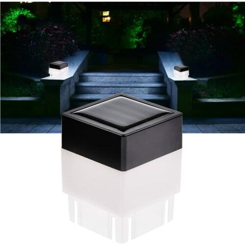 Solar Fence Light IP65 Waterproof LED Corridor Light Outdoor Garden Yard Landscape Lamp Lawn Light Solar White/Warm Light