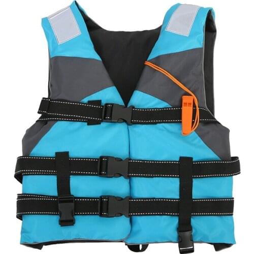 Adult Life Jacket Water Sports Rafting Buoyancy Rescue Belt Whistle Outdoor Swimming Boating Men Jacket Safety Vest Fishing -40