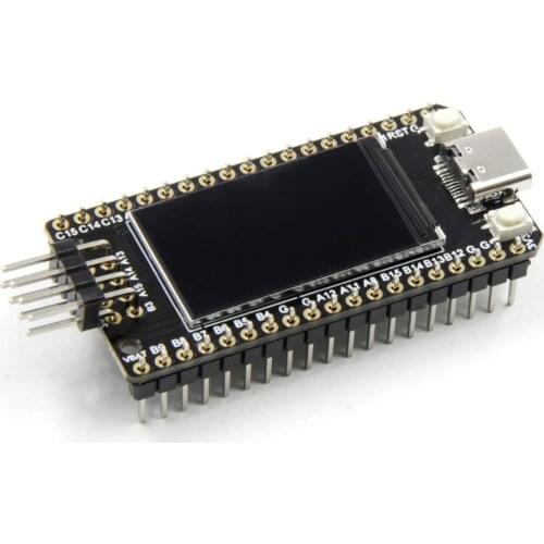 TTGO T-Display-GD32 GD32VF103CBT6 Main Chip ST7789 1.14 Inch IPS 240x135 Resolution Minimalist Development Board Type-c USB