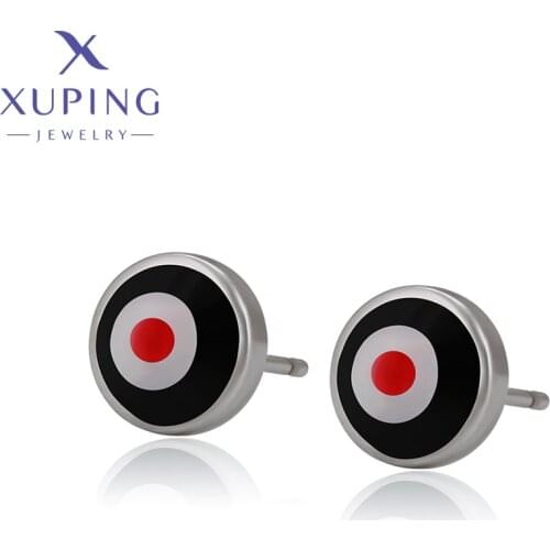 Xuping Jewelry Newest Trendy Stud Earrings for Women Modern Elegant Gift M34-20050