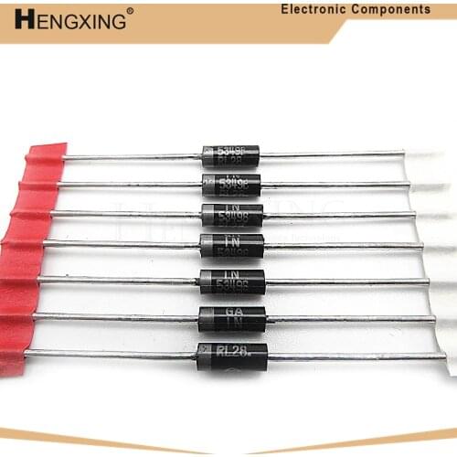 10piece 1N5349B IN5349B DO-15 Zener diode 5W 12V In Stock