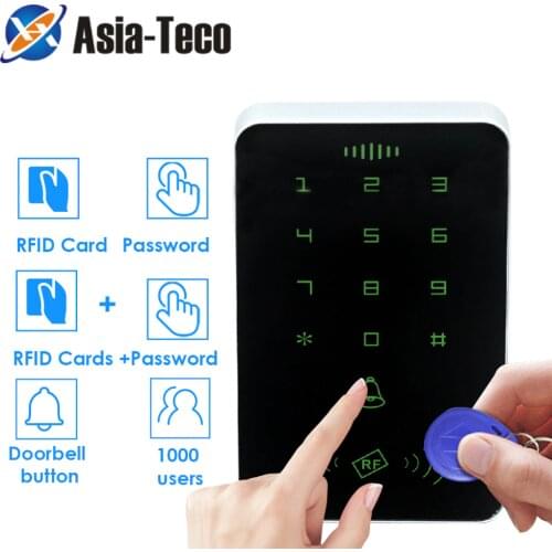 125khz RFID Proximity Card Digital Keypad Access Control System Door Lock Controller RFID Keypad access card reader No backlight
