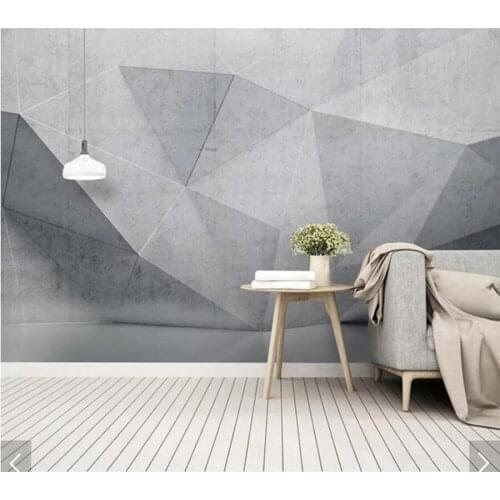 Custom 3D papel de parede,abstract lines geometric murals for living room bedroom sofa background wall home decoration wallpaper