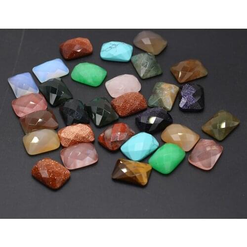 Natural Stone Crazy Agate Cabochon Beads Flat Back Water Drop Shape No Hole Loose Beads For jewelry making DIY Ring accessories