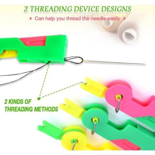 Auto Needle Threader Automatic Needle Threading Tool for The Elderly CLH@8