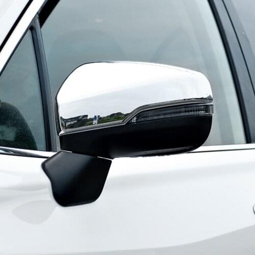 QHCP Car Side Door Mirror Shell Cover Rear View Mirror Sticker For Subaru Forester 19-21 Outback Legacy 18-19 XV 18-20 Accessory