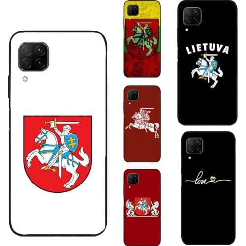 Lithuania Flag For Huawei P40 P30 Lite P20 Pro Nova 5T P Smart 2019 Case For Honor 10 X Lite 8X 9X 10i