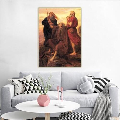 John Everett Millais《Victory O Lord》Canvas Oil Painting Artwork Poster Picture Wall Hanging Decor Home Living Room Decoration