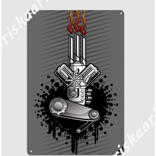 Electric Lighter Metal Sign Club Party Plates Mural Design Tin sign Posters