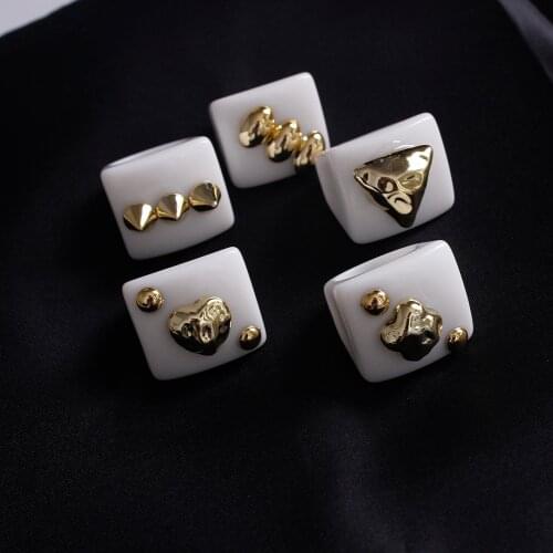 Lsbella-FJ White Rings