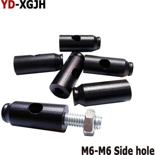 M6 side outlet hole adapter female connector head micro landscape bamboo board aquatic fish tank lamp accessories diy lamp