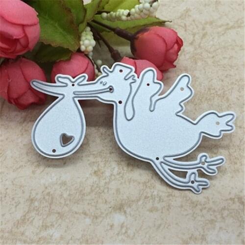 Bird Pattern Metal Embossing Cutting Dies Stencils Scrapbooking Photo Album DIY Decorative Craft Dies Scrapbooking Die Cuts