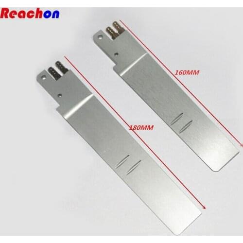 Dual Water inlet Metallic Rudder for RC Gasoline Racing boat O yacht Steering-wheel Steering rudder spare parts 160mm 180mm