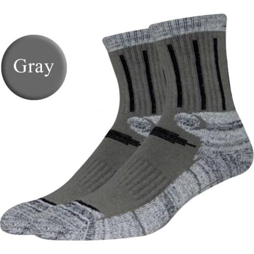 Outdoor Skiing Mountaineering Socks Men Professional Breathable Cotton Socks Sports Travel Hiking Climbing Running Trekking