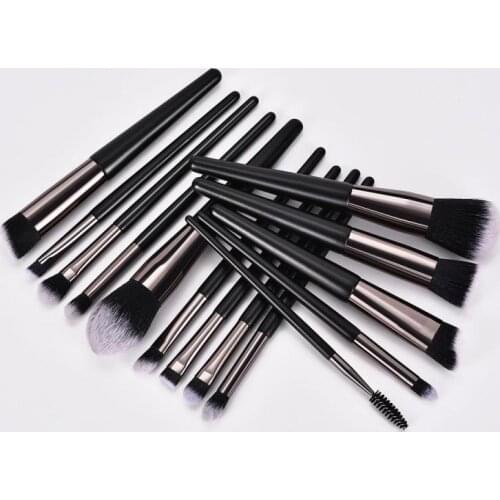 NEW 14/15/18 PCS Makeup Brush Set Beauty Tools Eye Shadow Brush Eyebrow Brush Foundation Brush Loose Powder Brush Eyelash Brush