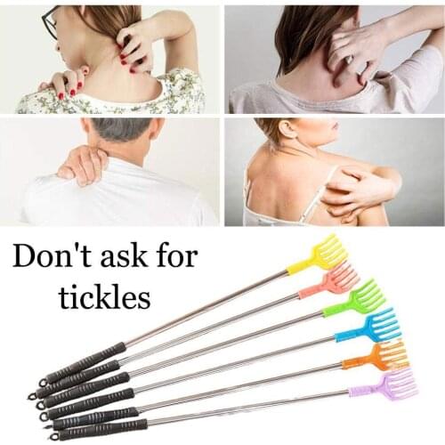 Back Scratcher Back Scratching Back scratcher Massager anti-itch Kit 1pc randomc Stick Telescoping Health Scraper color Bac F0H0