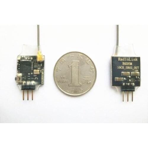 Radiolink R6DSM 2.4G 10 channels Receiver DSSS FHSS Spread for Radiolink Transmitters AT9 AT9S AT10 AT10II
