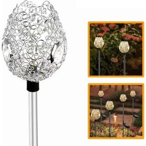 Solar Lamp Garden Decoration Lights Outdoor Decoration Lamp Lawn Stake Lamp Wire Ball Lawn Lamp