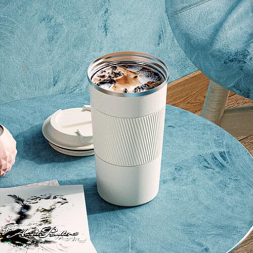 380ml/510ml Double Stainless Steel Coffee Thermos Mug Car Vacuum Flask Travel Insulated Bottle Tea Cup For Office Home