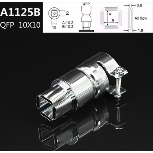 Universal 850 Hot Air Gun Head BGA Nozzle IC Chip Desoldering Station Motherboard Repair Nozzle 852D Series