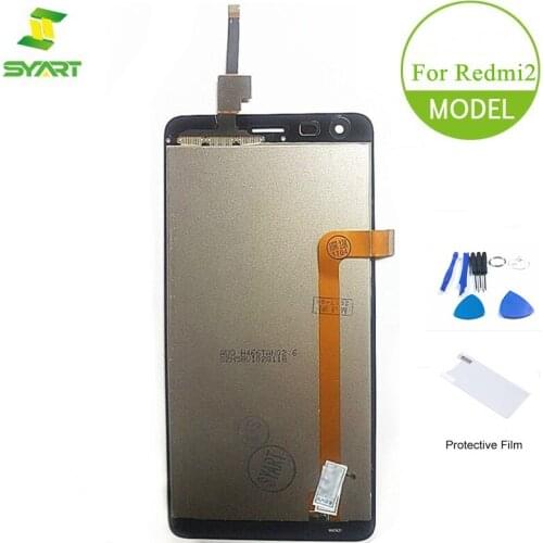 SYART LCDs For Xiaomi Redmi 2 2A LCD Display With Touch Screen Digitizer Assembly Replacement Parts Tools For Xiaomi Redmi 2 2A